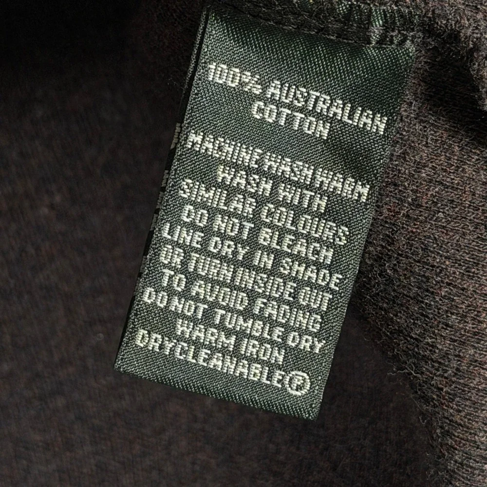 Rodd & Gunn Mens 3XL‎ 1/4 Zip Pullover 100% Australian Cotton Mud Brown SP0280